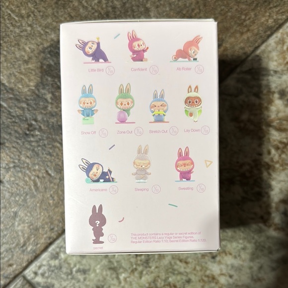 Pop Mart The Monsters Lazy Yoga Figure - Picture 2 of 5